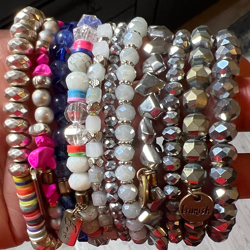Colorful Beaded Bracelet 11 total 5 are Erimish